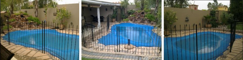 CJ's Pool Fencing - Pool Fencing in the whole of Gauteng Area, Northern Suburbs Johannesburg Roodepoort East Rand West Rand South Joburg, Gauteng Secure you pool with a pool gate and fence. Customised design colour size and materials. Pool enclosure, make your pool safe and surround it with a secure gate and fencing. Energy Saving solar heating panels, hi-temp heated pool system, keep warm all year round through energy saving pool heater.